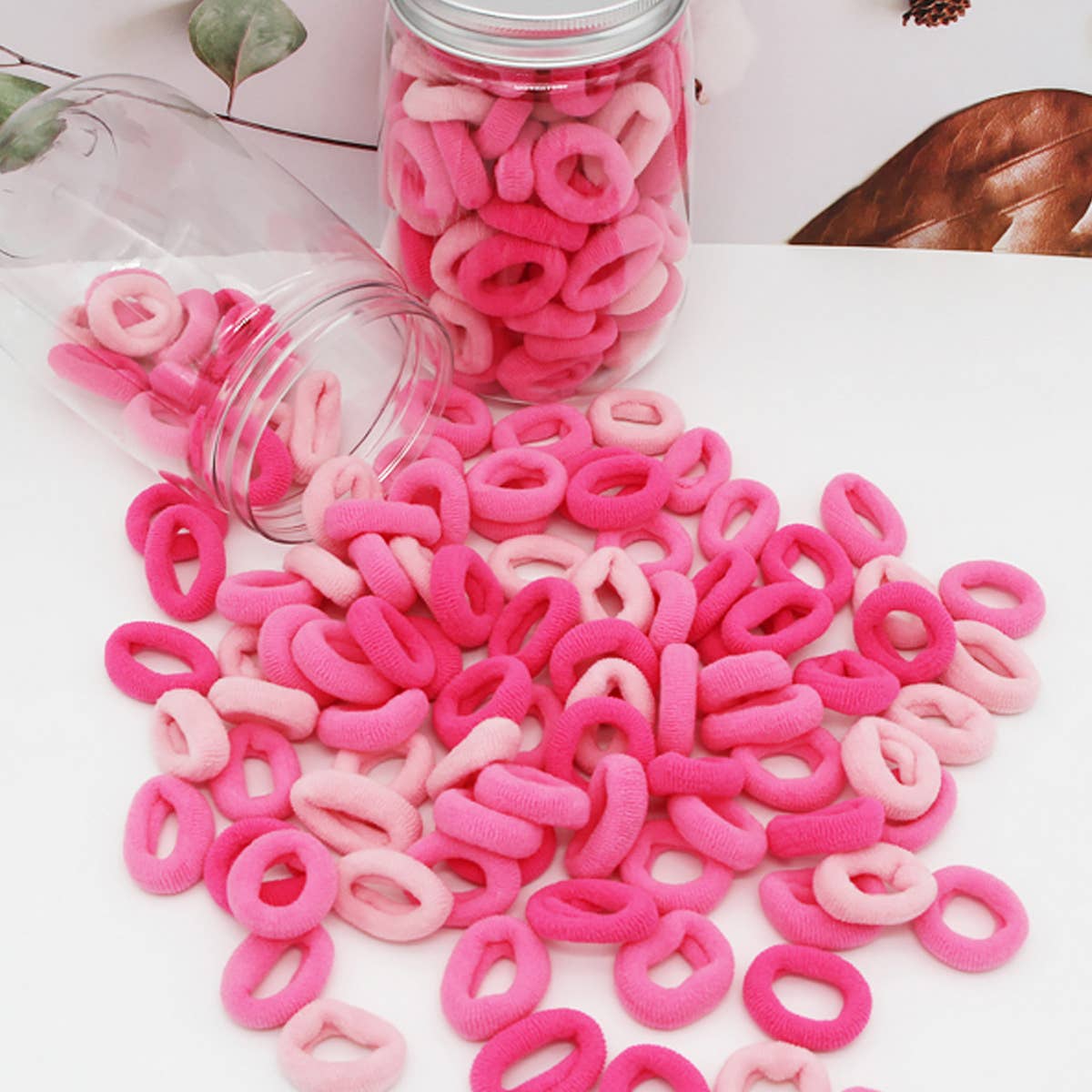 ACCITY - Wholesale Hair Tie - CHILDREN HIGH ELASTIC HAIR TIES(100PCS/BOX)_CWAHA050312