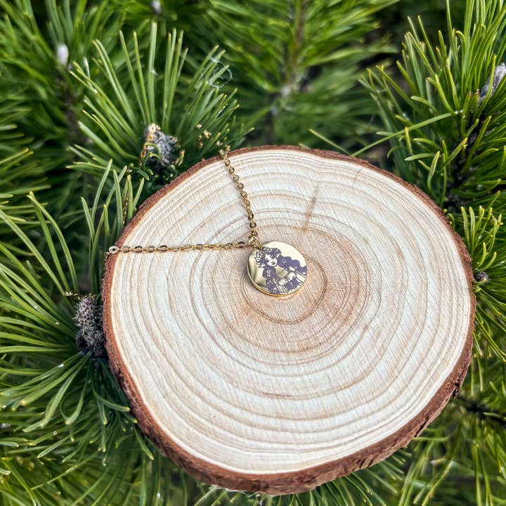 Arthousefern - Wholesale Pendant/Charm Necklace - Huldra necklace- Stainless Steel10