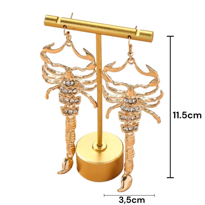 Kinky Pleasure - Wholesale Hangende/ronde oorbellen - Kinky Pleasure - S042 - Earrings - Scorpion Deluxe