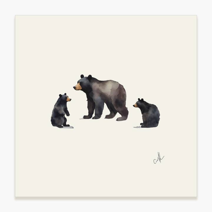 Mama Bear - Impression d'art non encadrée pour la vente par Saltbox & Company