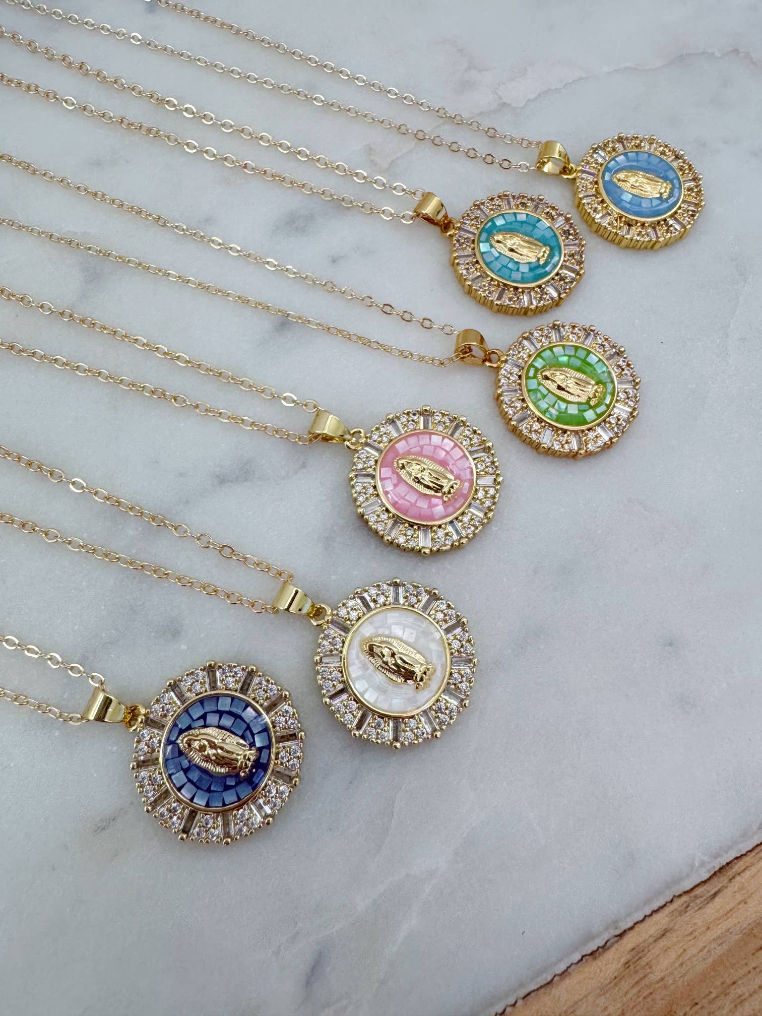 Laalee Jewelry - Wholesale Pendant/Charm Necklace - Virgin Mary Necklace, Religious Jewelry, Religious Necklace3