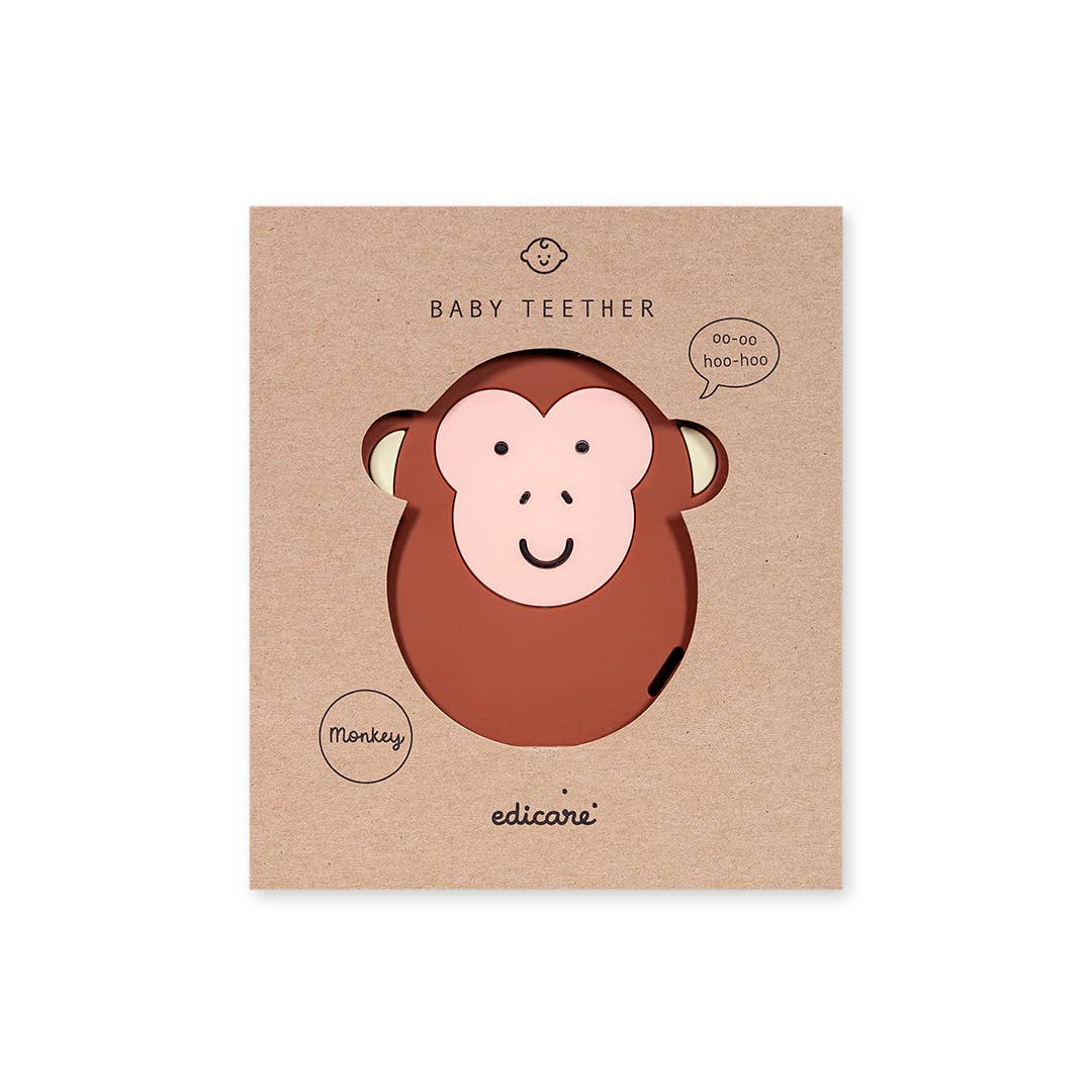Edicare Editora, Lda. - Wholesale Teether (Not Clip-On) - Baby - BABY TEETHER - MONKEY