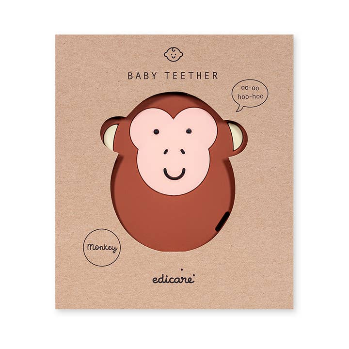 BABY TEETHER - MONKEY for wholesale by Edicare Editora, Lda.