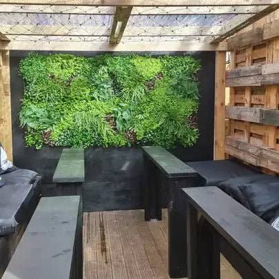 Designer Plants - Wholesale Artificial plant - Sample Panel of Country Fern Artificial Vertical Garden (Small Sample) Commercial Grade UV Resistant16