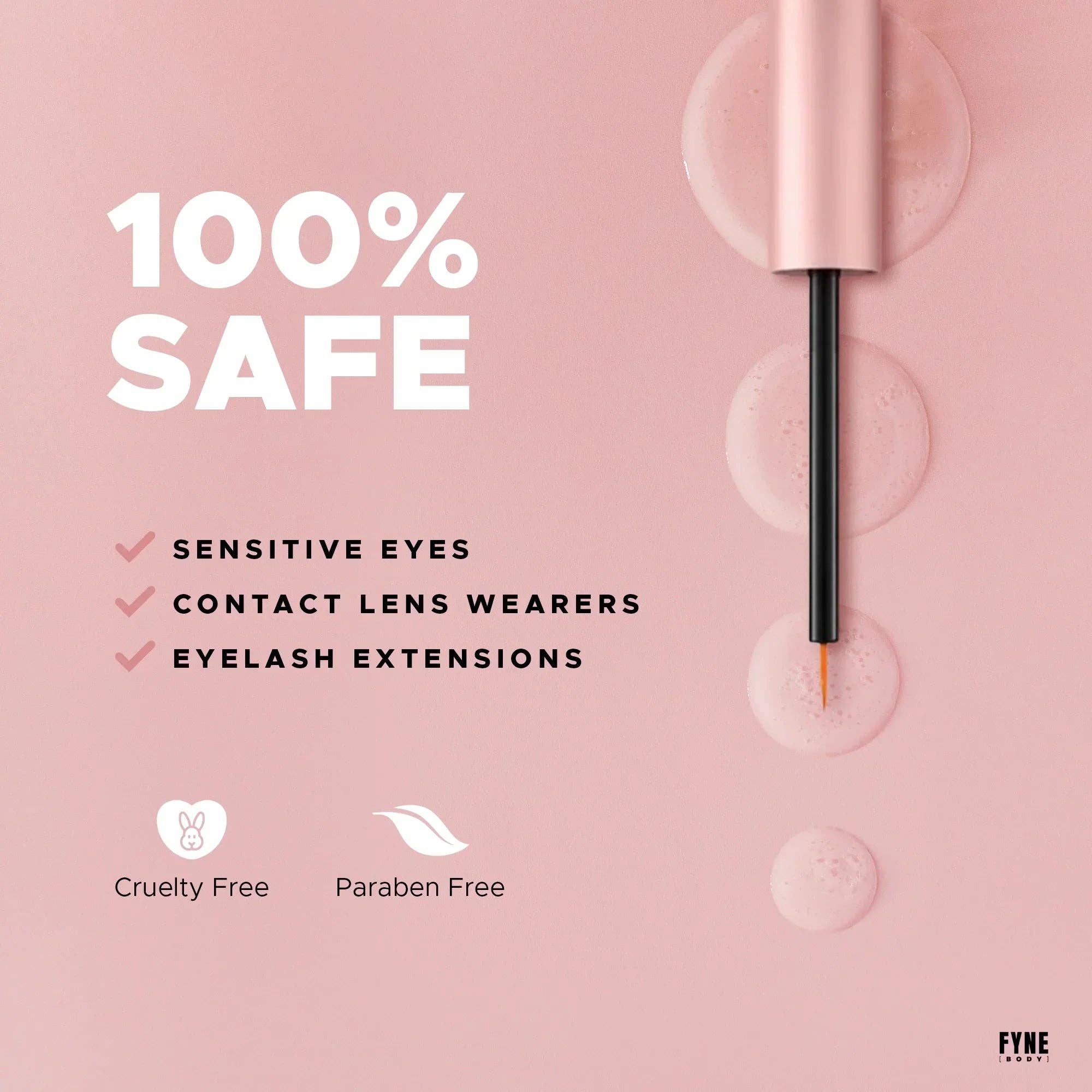 FYNE BODY - Wholesale Eyelash/brow serum - FYNE Eyelash Enhancing Serum3
