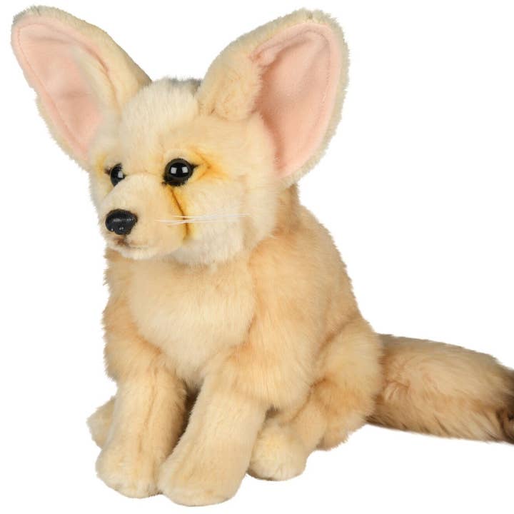 Uni Toys - Vente Peluche – enfant et bébé - Renard du désert, fenouil - 24 cm (hauteur) - doudouille/peluche