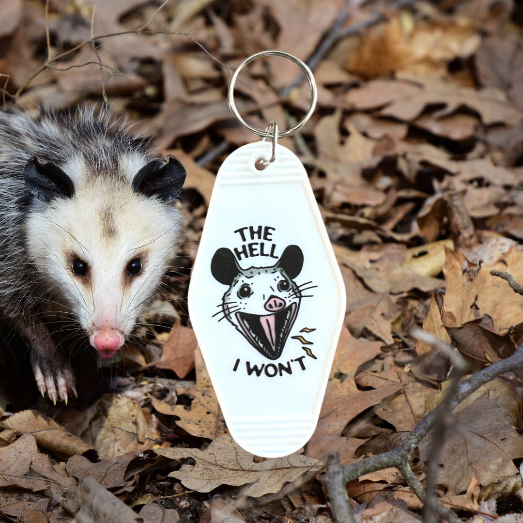 Hippie’s Daughter - Wholesale Keychain - Unisex - Hell I won’t // motel tag