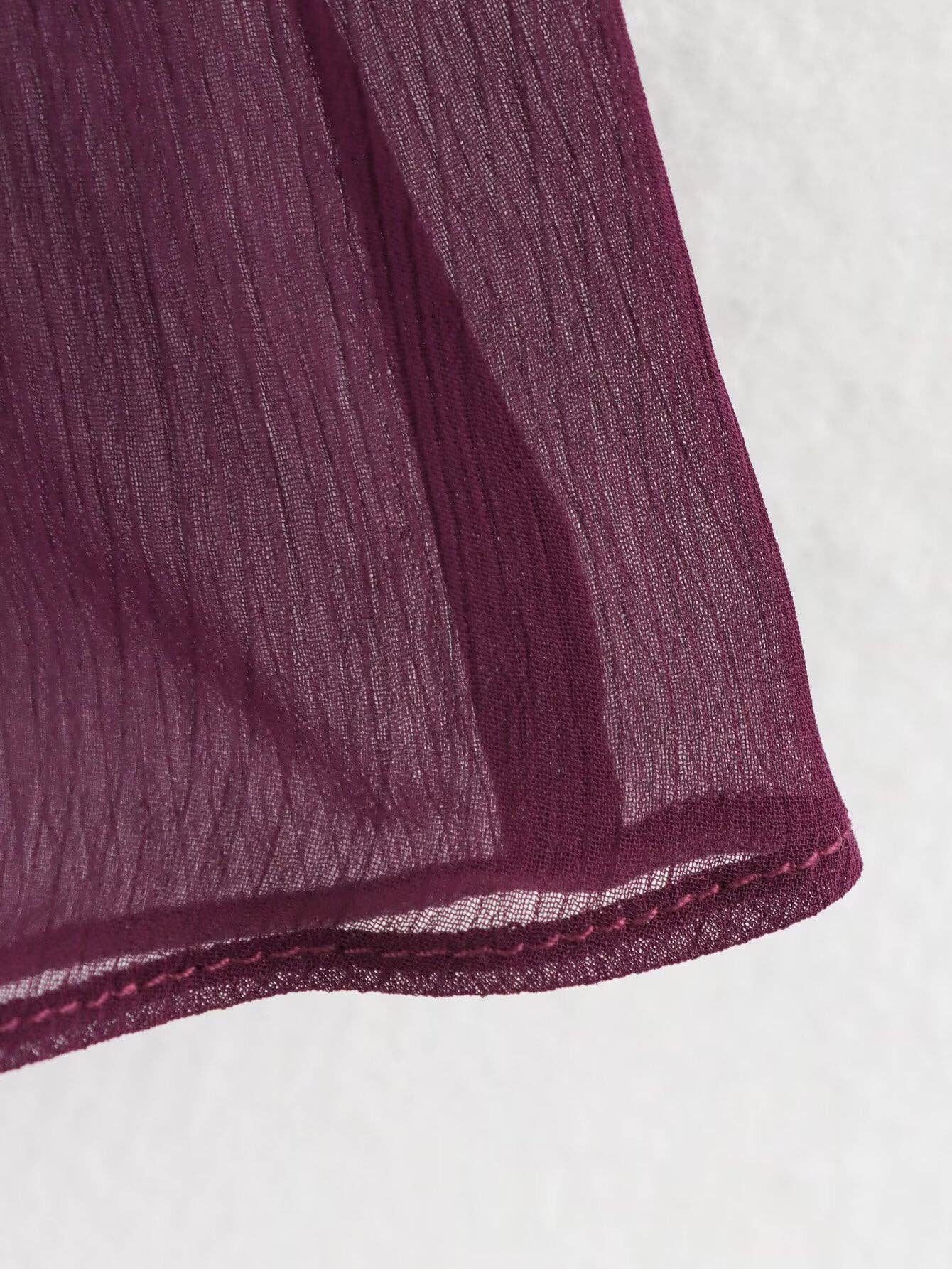 Marayn - Wholesale Blouse - Women's - Chic 2025 European Vneck Ruffled Layered Blouse B8882715