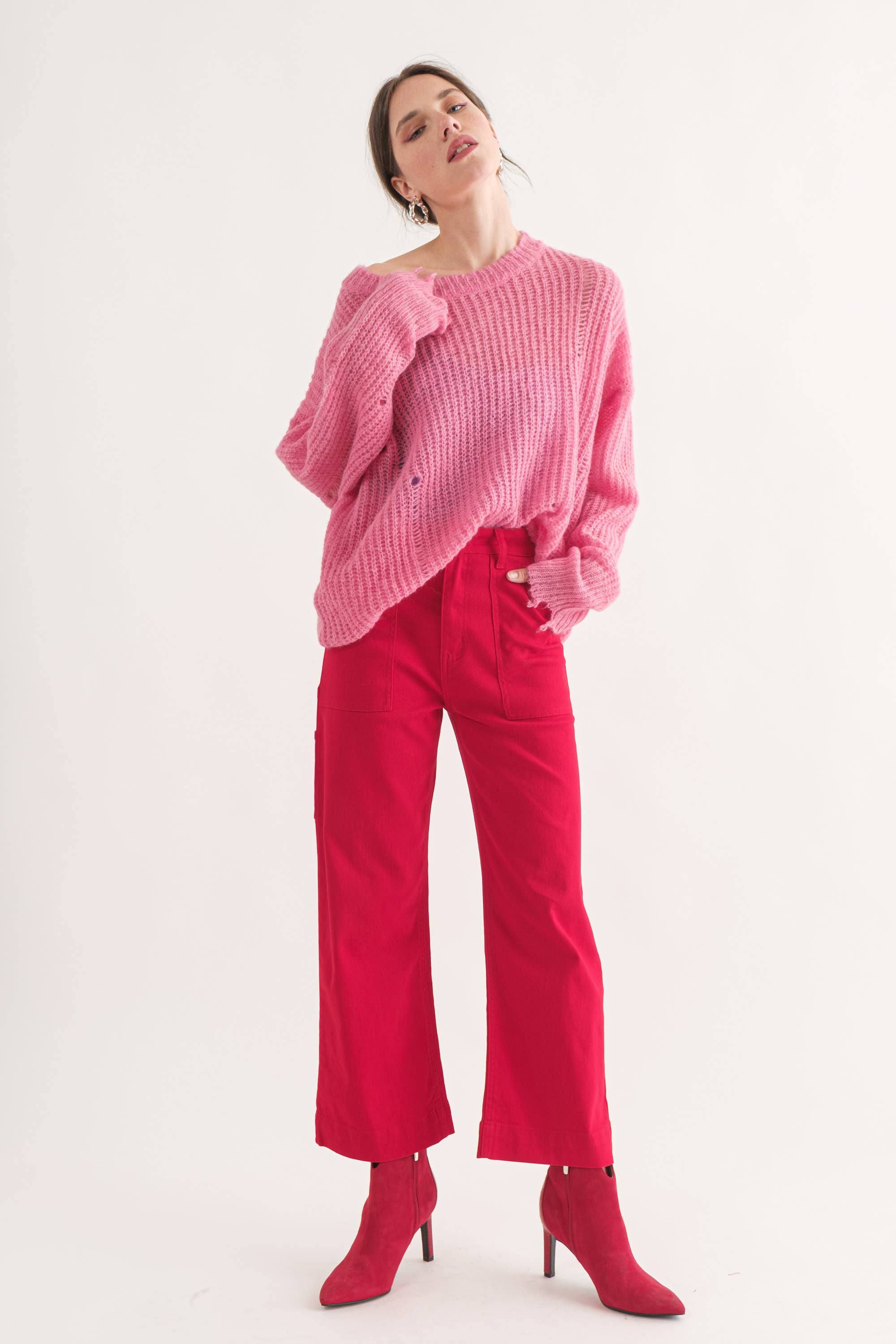 Signature 8 - Vente Pull en maille – femme - PULL VIEILLI S622228