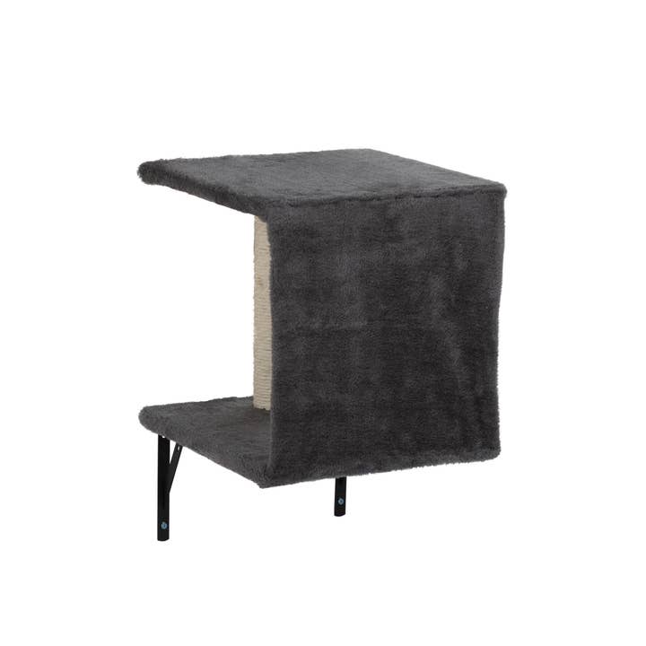 Hard Rock Health Stores - Wholesale Pet Scratcher - Cat - 5 Pcs Wall Mounted Cat Climber Set; Floating Cat Shelves and Perches; Cat Activity Tree with Scratching Posts; Modern Cat Furniture34