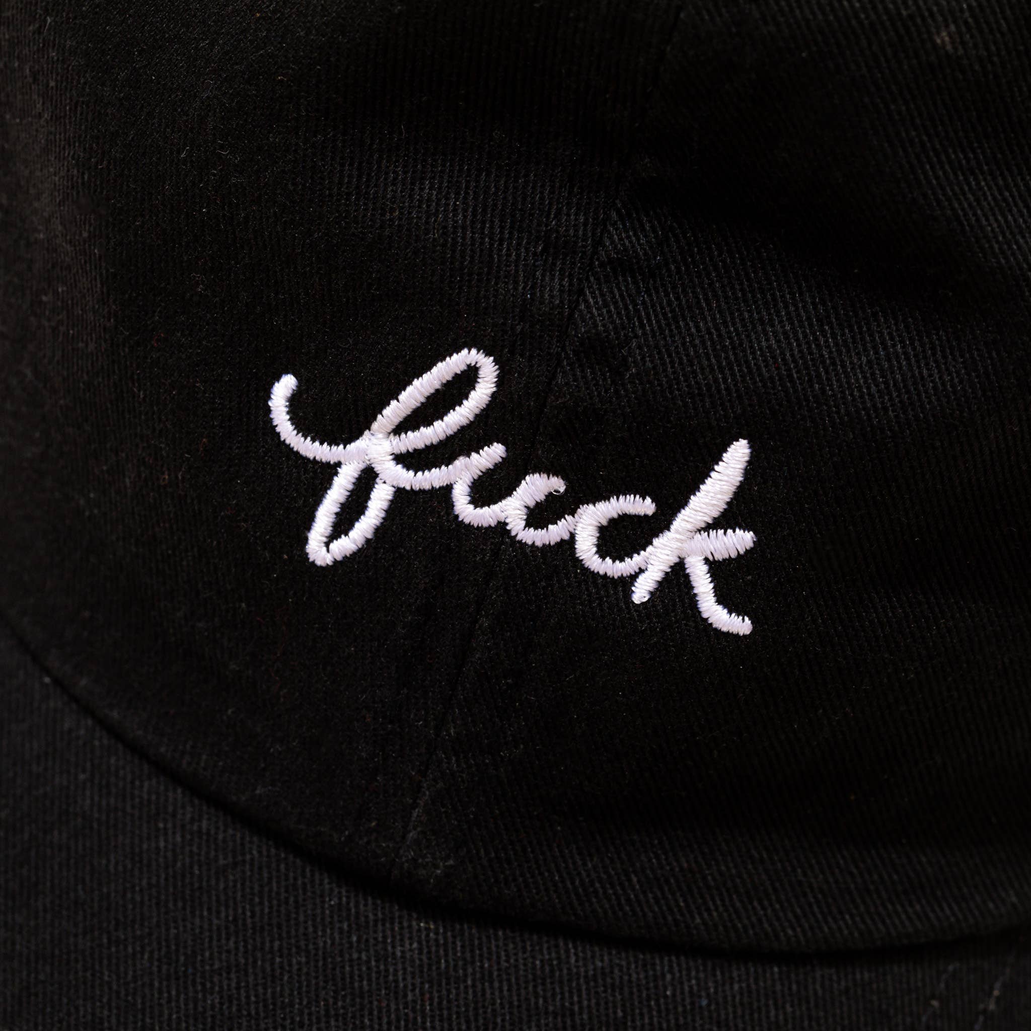 Larissa Loden - Wholesale Baseball Cap - Unisex - Fuck Script 100% Cotton Baseball Hat4