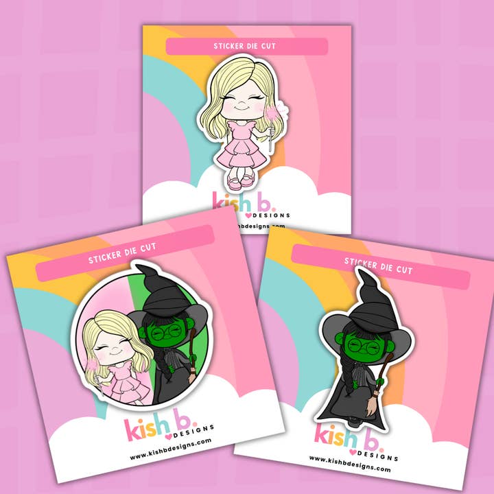 Illimité |Wicked Inspired| Autocollant Flocon pour la vente par Kish B. Designs