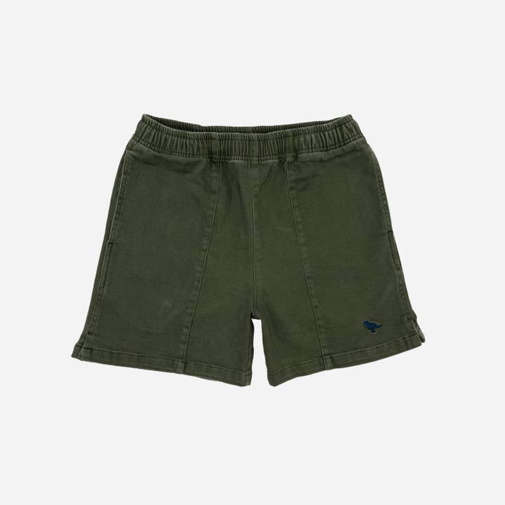 5" Woven Gym Shorts in Olive Green for wholesale by The Just Brand