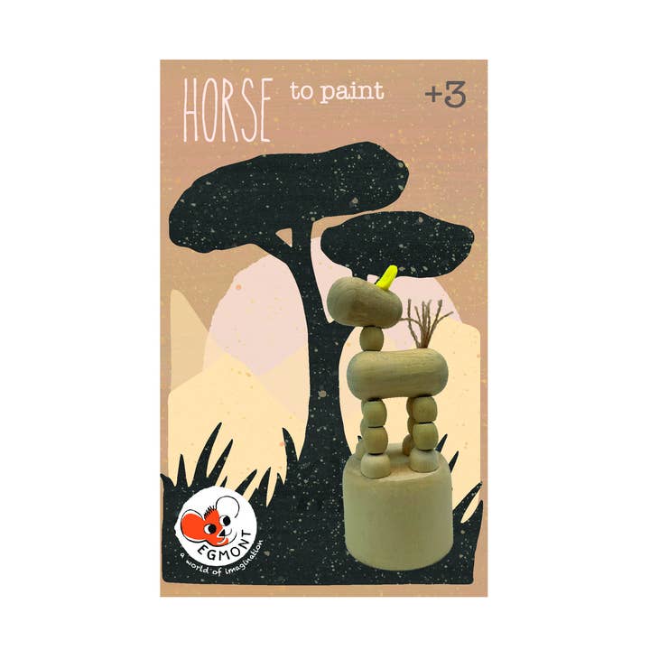 Peignez votre propre cheval Push-up en bois pour la vente par Egmont