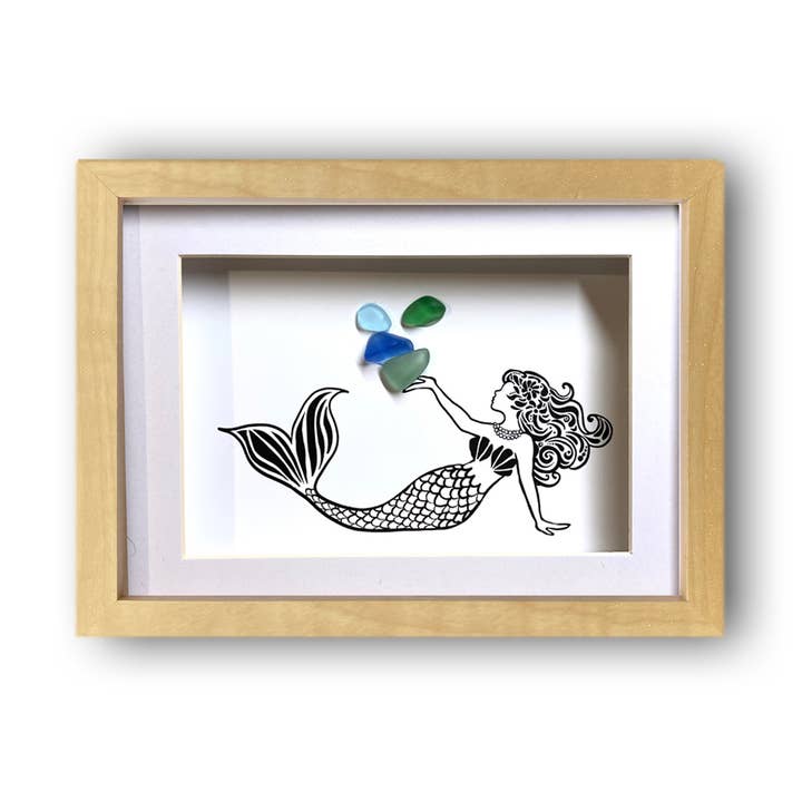 LISART LLC - Wholesale Wall Decor - Kids & Baby - Mermaid, Sea Glass ART0