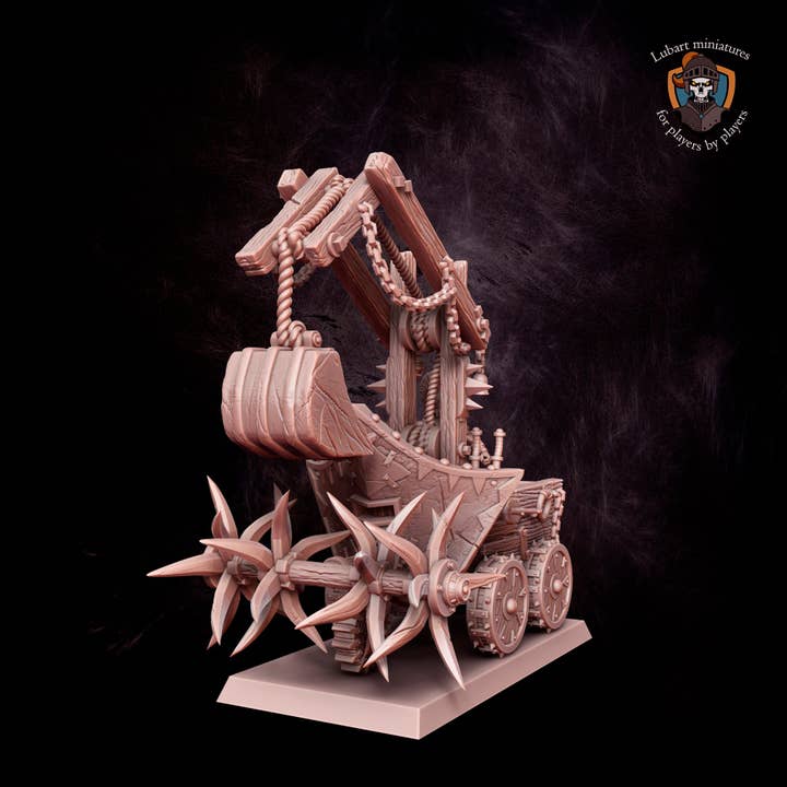 Chariot de siège foreuse/broyeuse rats pour la vente par Forg3d