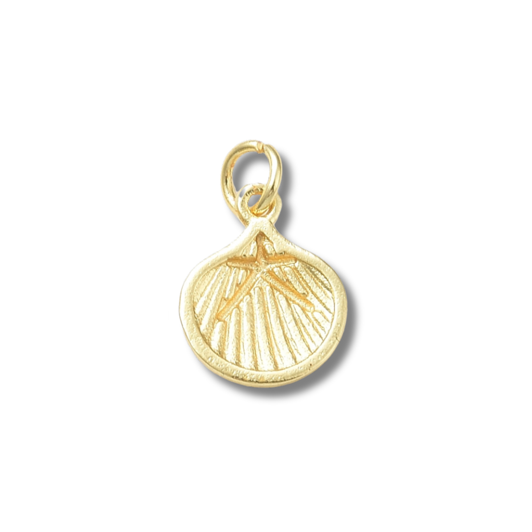 Love, Paige Designs - Wholesale Individual Charm/Pendant - Shell Starfish Gold Charm1