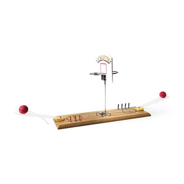DM Merchandising - Wholesale Board Game - Modern Monkey Desktop Dunker Basketball Wooden Mini Game