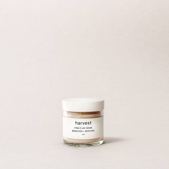 Masque Visage Argile Rose pour la vente par Harvest Skincare