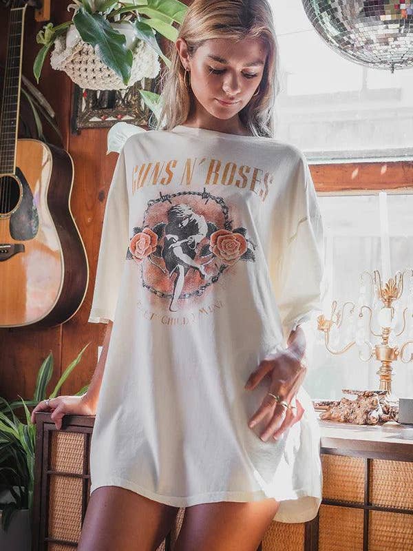 Guns N Roses Sweet Child OS T-shirt voor wholesale door Life Clothing Co