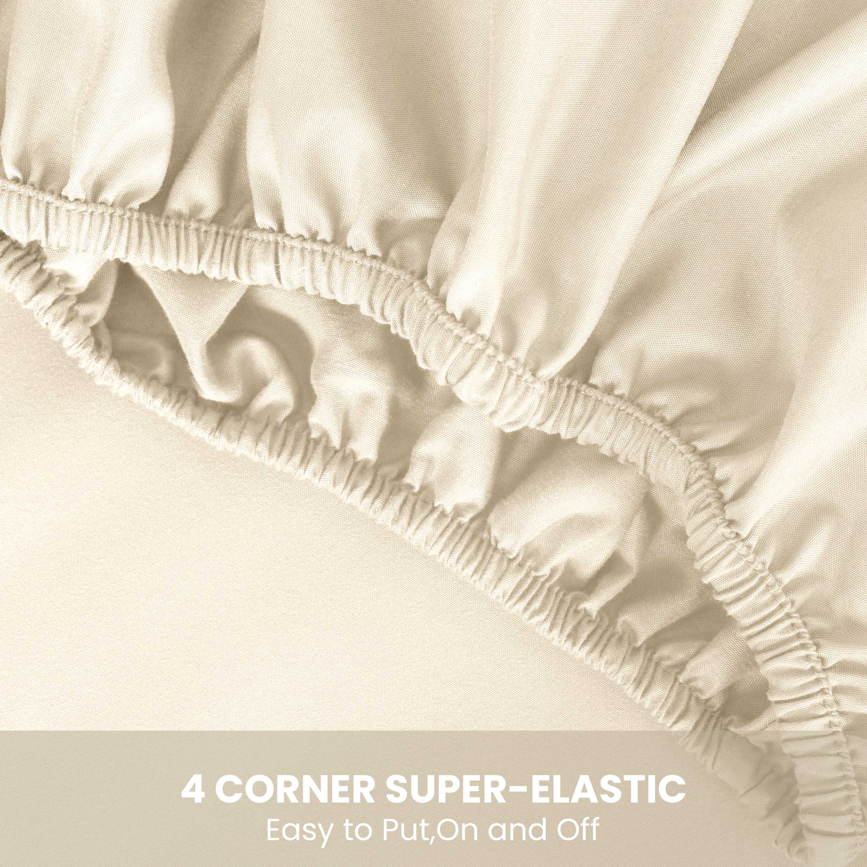 Cotton Passion – wholesale Fitted sheets – Fitted Sheet Waterproof Deep Pocket 30'Bed Sheet Ultra Soft 2