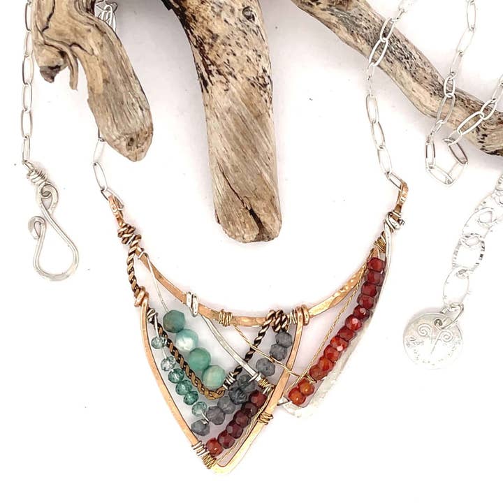 Majestic Mountain Necklace 80230N for wholesale by Art by any Means Jewelry