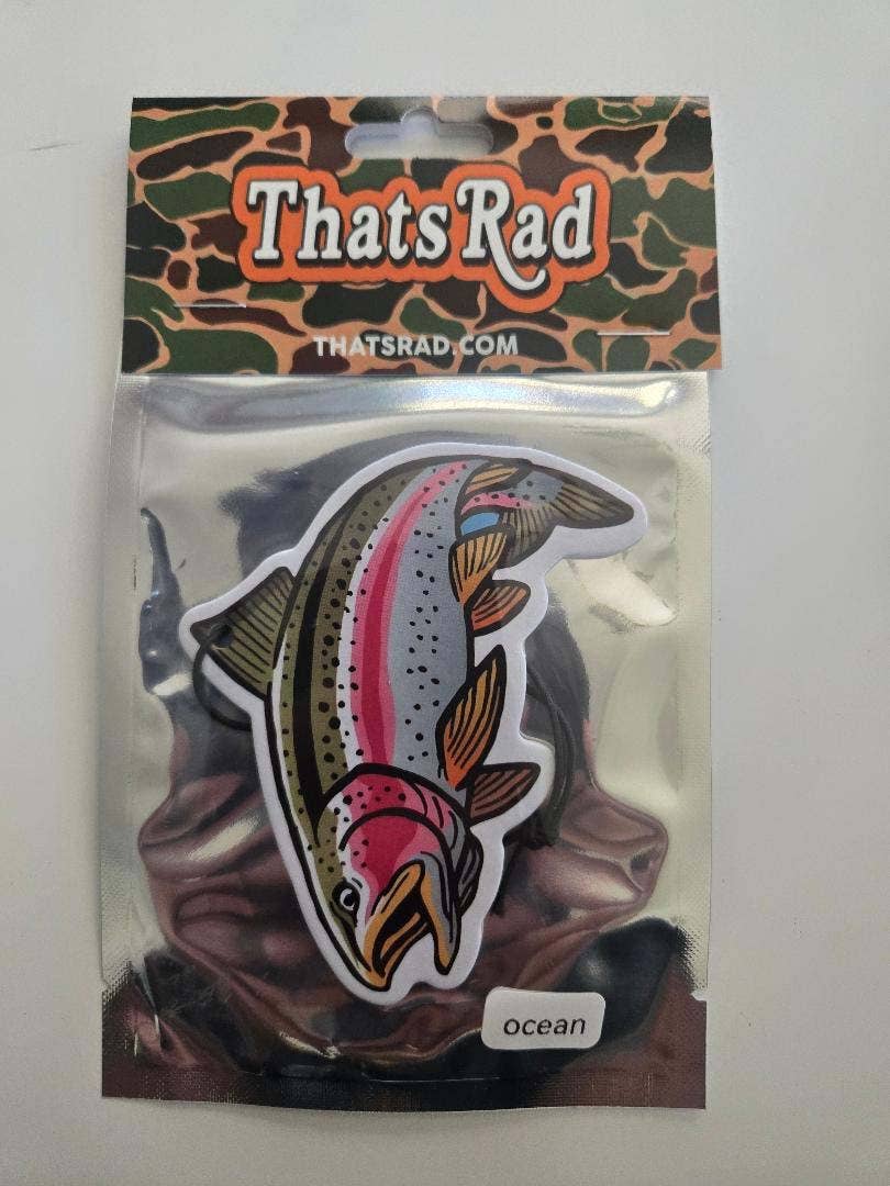ThatsRad - Wholesale Car Freshener - Unisex - Rainbow Trout - Air Freshener 2