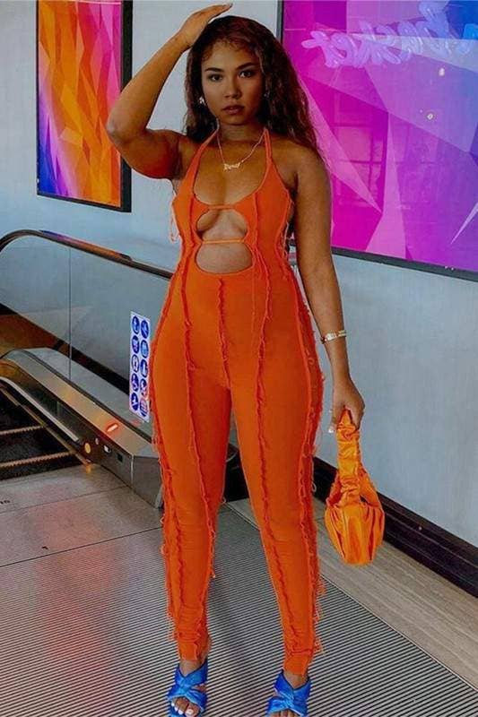 Flarix - Wholesale Jumpsuit - Women's - halter bodycon jumpsuits9