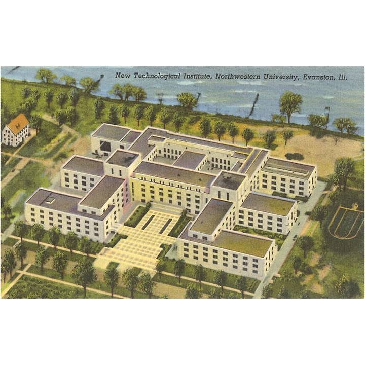 Found Image Press – wholesale Konsttryck – Konsttryck IL-79 Tekniska Institutet, Northwestern University