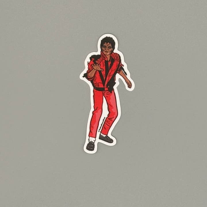 The Red Swan Shop - Wholesale Sticker - Vinyl Decal - Michael Jackson Thriller1