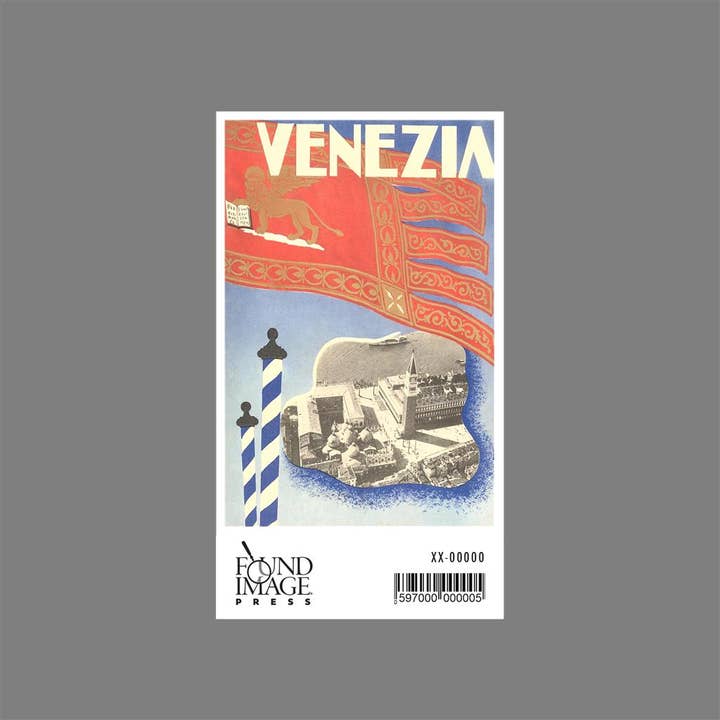 Found Image Press - Vendita all'ingrosso Adesivo - Adesivo IT-52 Venezia, Poster di Viaggio1