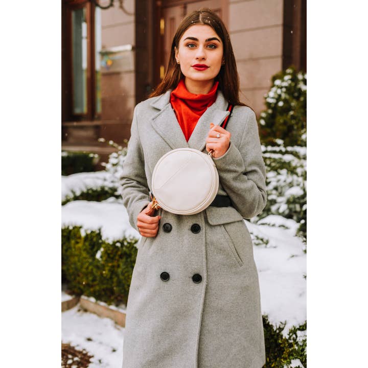 P.MAI - Wholesale Belt Bag - Women's - White Luna Belt Bag3