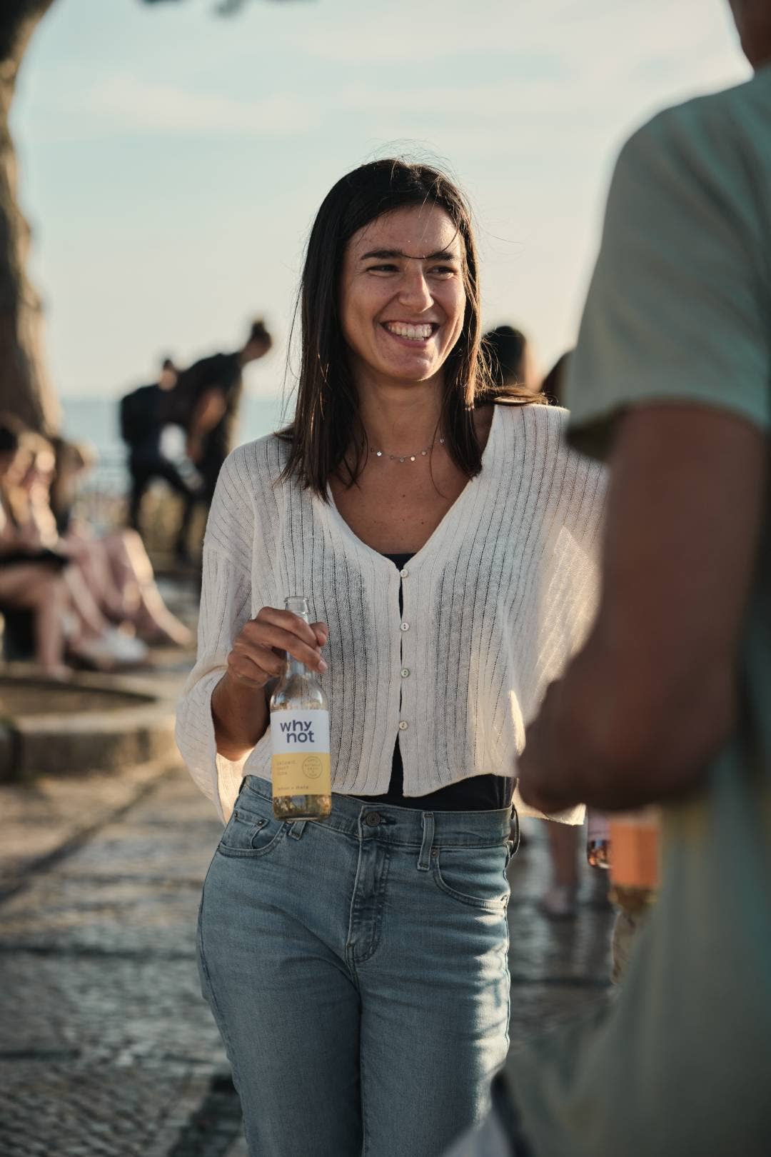 Why Not Soda – Engroshandel Sodavand/kulsyreholdige drikkevarer – Citron + Mate - Økologisk Frugtsodavand (flaske)2