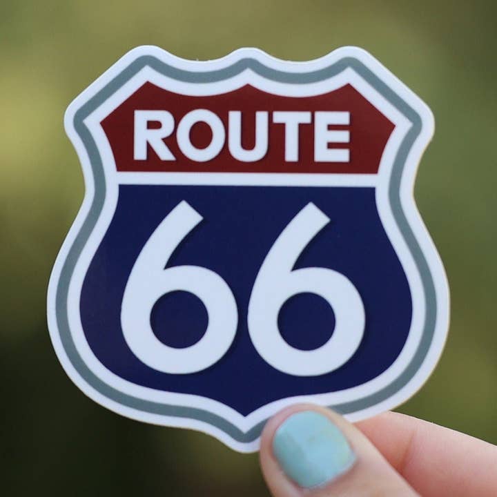 U.S. Route 66 Sticker for wholesale by Squatchy