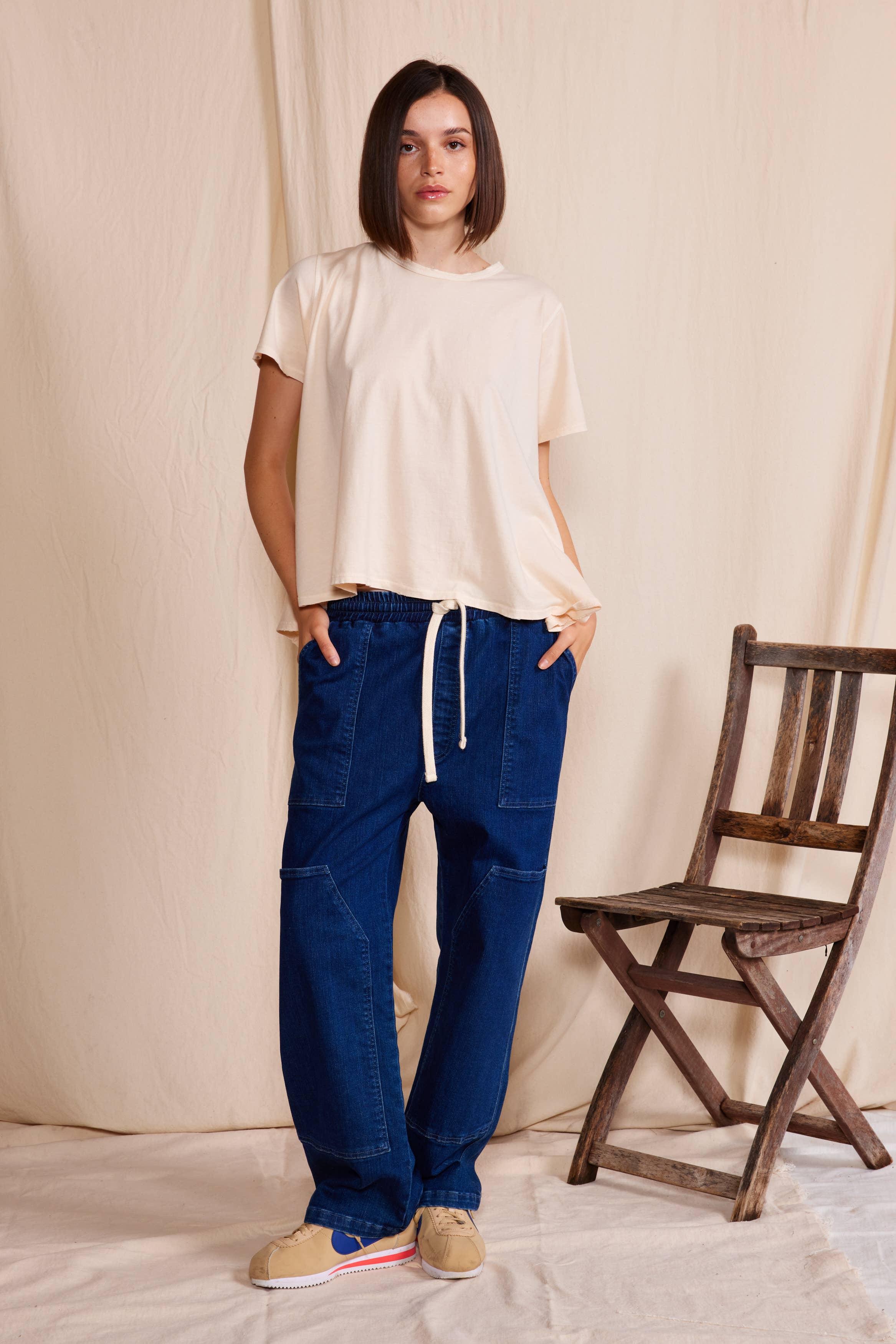 Denim Logan Pant for wholesale on Faire2