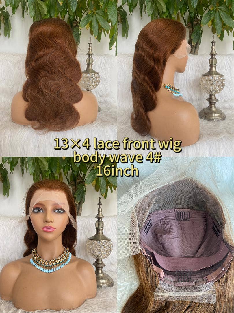 Chabinehairstore – wholesale Hair extensions – 16-inch wavy wig color #42