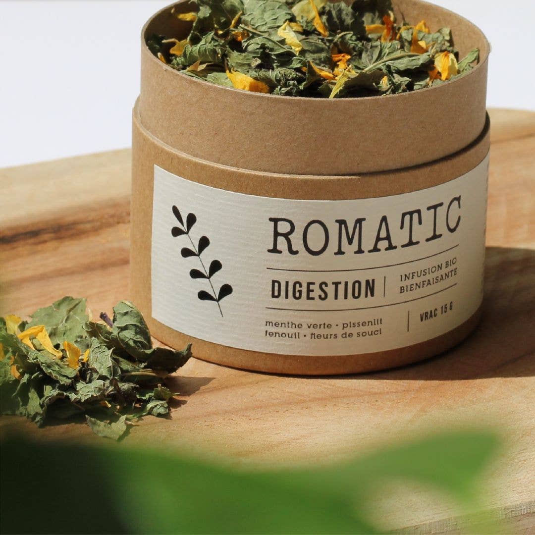 ROMATIC - Wholesale Health/Detox Tea - Set of 3 organic infusions LES ESSENTIELLES - Limited edition2