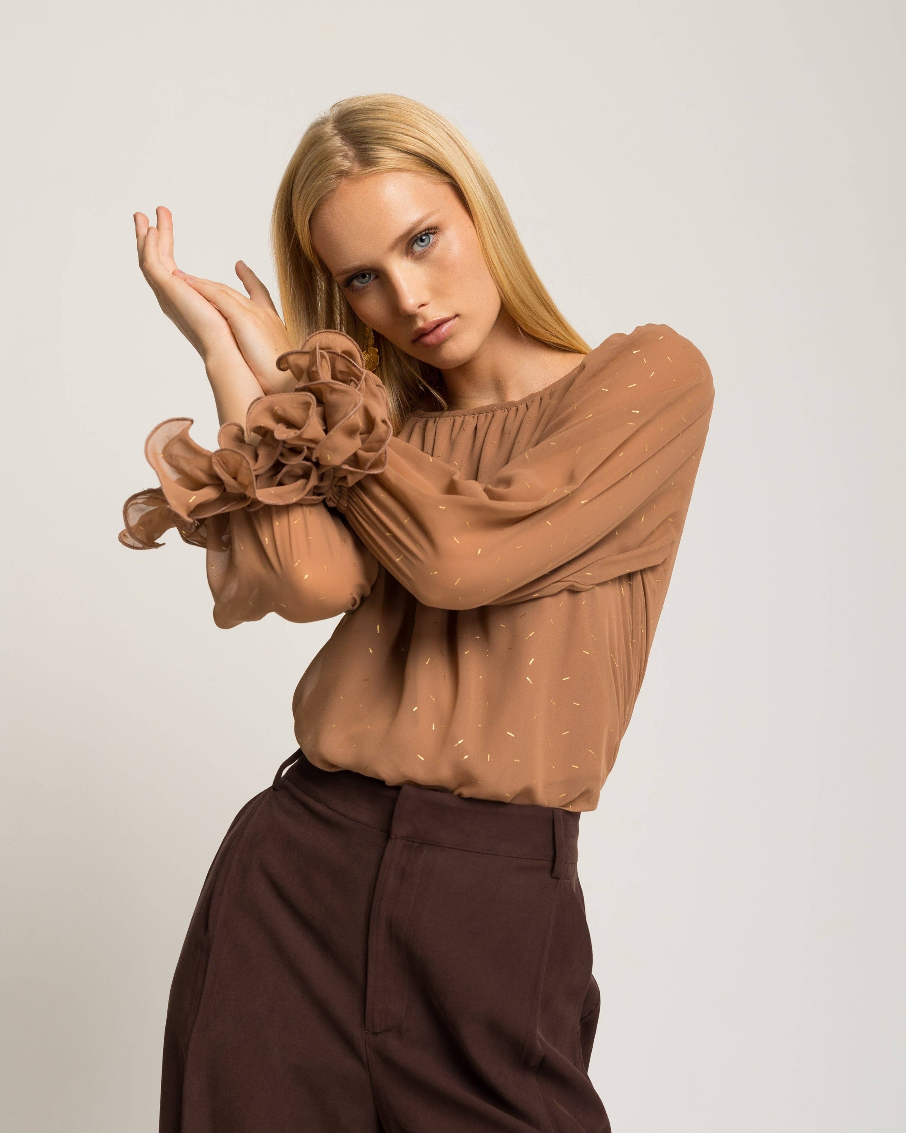 NIZA - Wholesale Blouse - Women's - Luanda romantic blouse for women