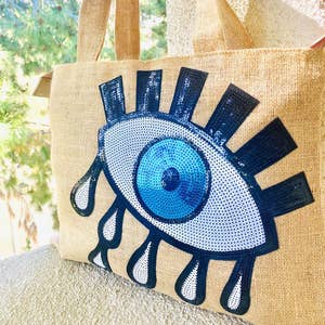 Evil Eye Tote Bag – The Beach Company