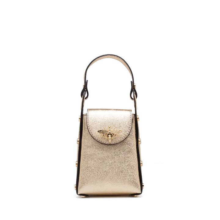 Cassette Barcelona - Wholesale Crossbody Bag - Women's - Cassette - The Bee Bag Gold