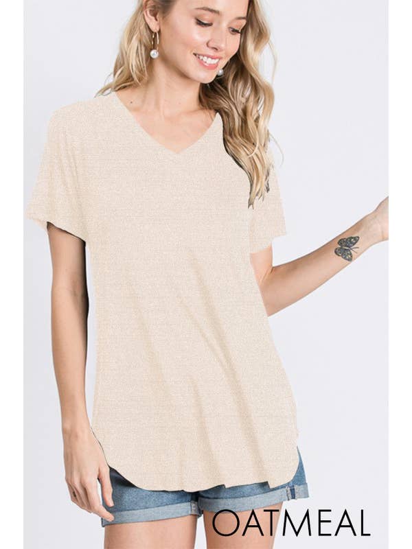 HEIMISH - Wholesale Tunic - Women's - ST1644S SOLID TOP