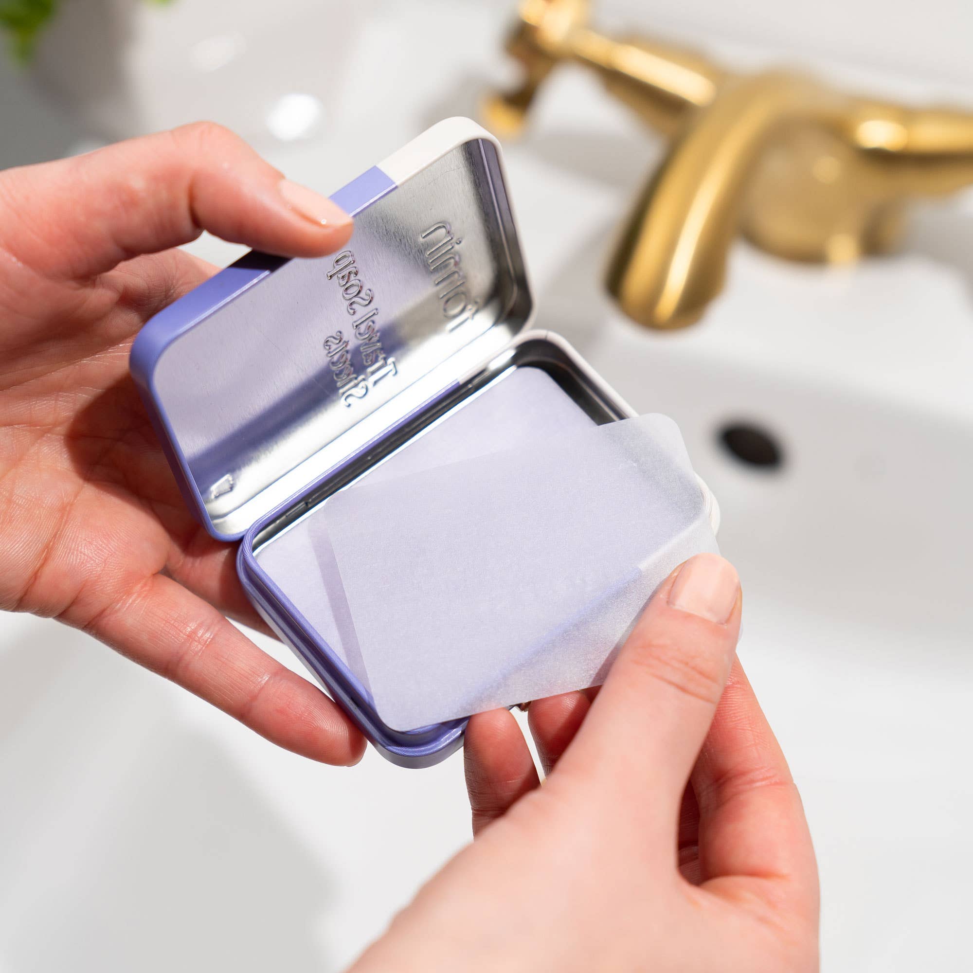 Fomin - Vente Savons/lotions pour les mains - Feuilles de savon de voyage6