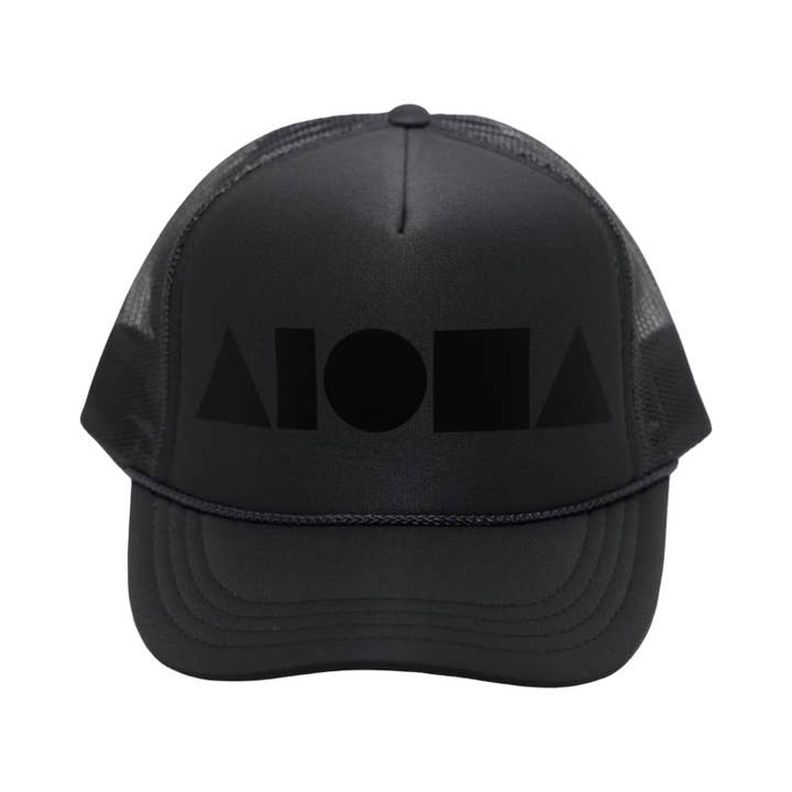 MÖRKGRÅ/SVART Ungdoms Trucker för wholesale av Soley Aloha