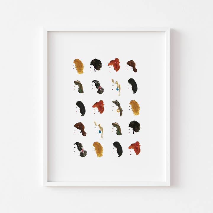 Woman 8x10 Art Print for wholesale by Patricia FK