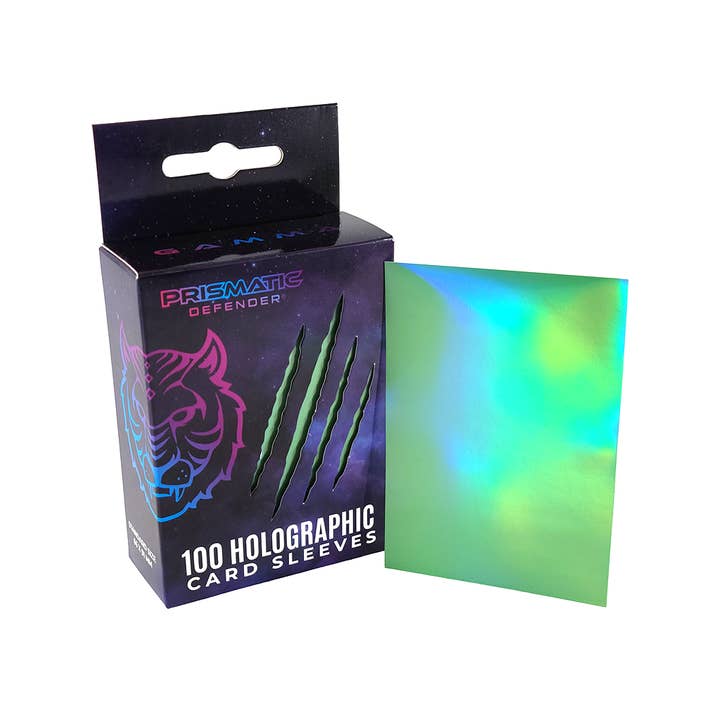 Prismatic Defender® - Wholesale Card game - Holographic Card Sleeves - Standard Size - 3 Foil Designs21