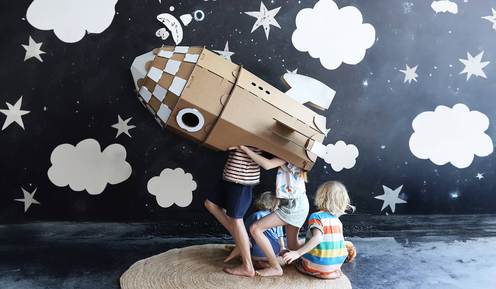 Papperlapapp - Wholesale Toy Set - Kids - Rocket "Space Explorer"