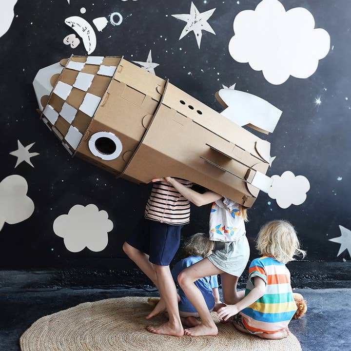 Papperlapapp - Wholesale Toy Set - Kids - Rocket "Space Explorer"0