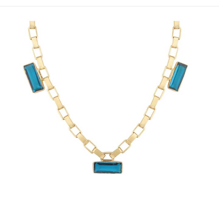 SHOKER COLLAR OCEAN APATITES for wholesale by Isabel Lamadrid