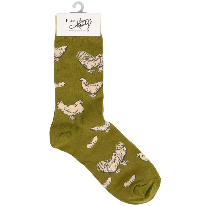 Primitives by Kathy - Wholesale Socks - Unisex - Happy Chicken Socks3