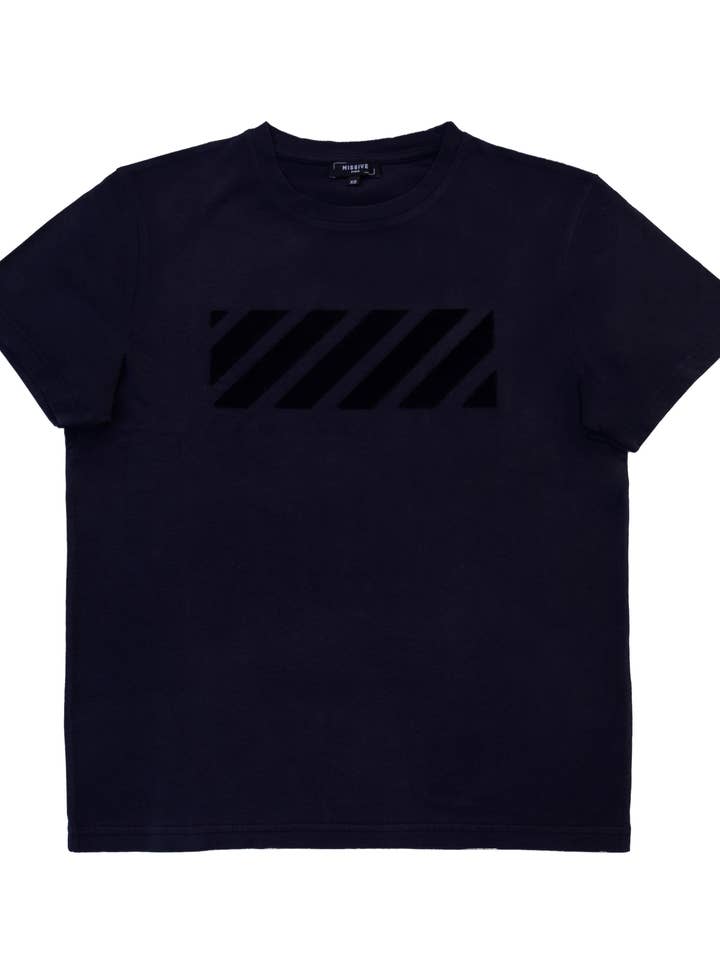 Camiseta azul medianoche unisex para adultos para venta al por mayor de Missive Paris